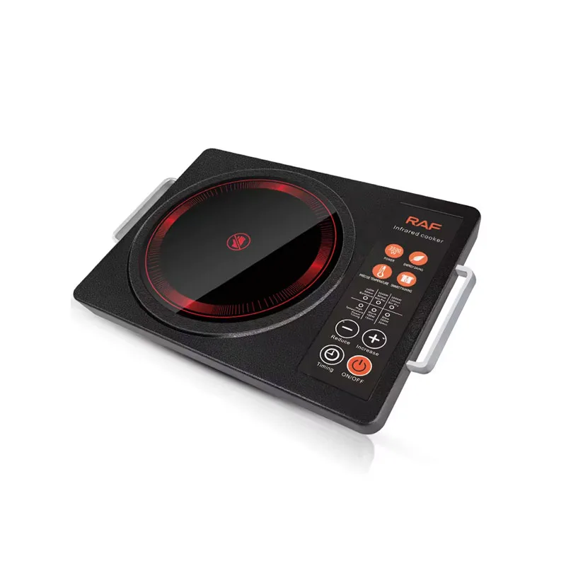 RAF Infrared Cooker Single 3500W Touch Control Cooking Stove Heating Radiant, Large Firepower, Pattern Cooking, Simple Operation R.8046 1 RAF Infrared Cooker Single 3500W Touch Control Cooking Stove Heating Radiant, Large Firepower, Pattern Cooking, Simple Operation R.8046