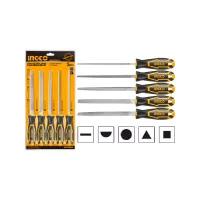 Ingco Steel File Set 8" 5pcs HKTFS0508