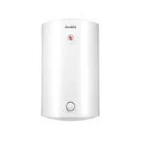Decakila Water Heater 50l Electric with Storage Vertical Installation 1500w Kewh008w spcc metal body 316l heating element multifunctional safety valve longer life tank