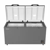 Hisense Double Door Chest Freezer, 500L, Grey, FC-729DD4SA