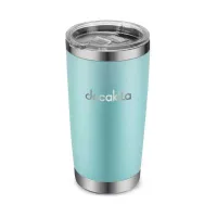Decakila Travel Mug 570ML 20oz Mug Tumbler| Stainless Steel, Vacuum Insulated Water Coffee Tumbler Cup, Double Wall Powder Coated Spill-Proof Thermal Cup KMTT024L