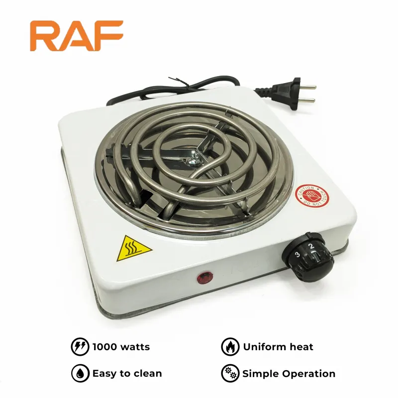 RAF Hotplate 8L 1000W Single Coil, Uniform Heat, Simple Operation R.8010B 5 RAF Hotplate 8L 1000W Single Coil, Uniform Heat, Simple Operation R.8010B