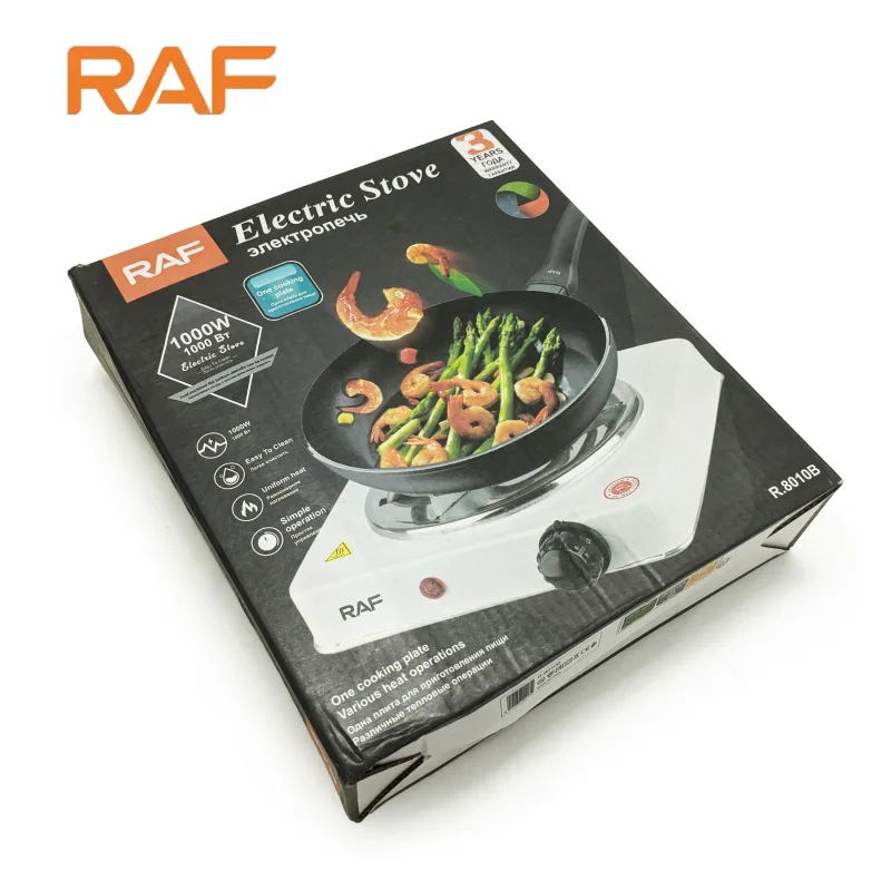 RAF Hotplate 8L 1000W Single Coil, Uniform Heat, Simple Operation R.8010B 6 RAF Hotplate 8L 1000W Single Coil, Uniform Heat, Simple Operation R.8010B