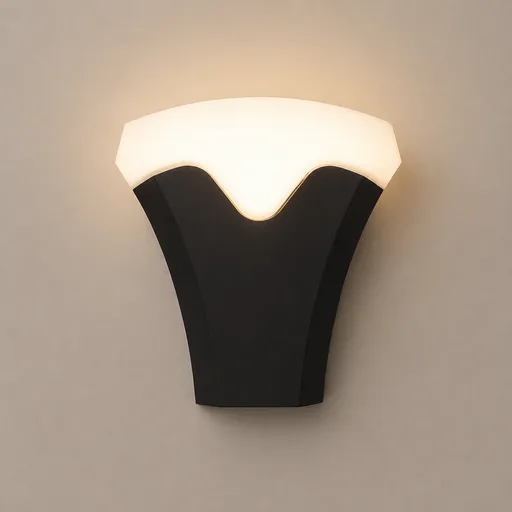 Tronic 6W LED Outdoor Wall Light - IP54 Warm White