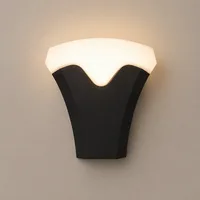 Tronic 6W LED Outdoor Wall Light - IP54 Warm White
