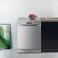 Hisense 13 Place Dishwasher with 8 Programs, LED Display, Touch Control, Stainless Steel Tub & Filter, Inox H13DX