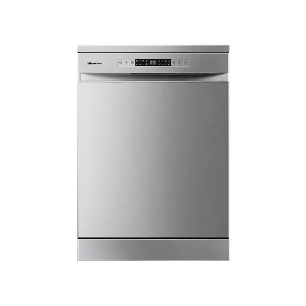 Hisense 13 Place Dishwasher with 8 Programs, LED Display, Touch Control, Stainless Steel Tub & Filter, Inox H13DX