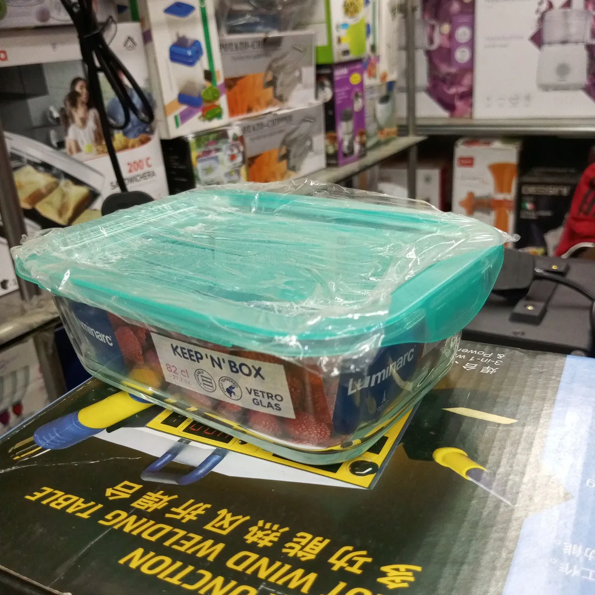Luminarc Temp Rext Flat Lagon 82CL Keep 'N' Box 1pc