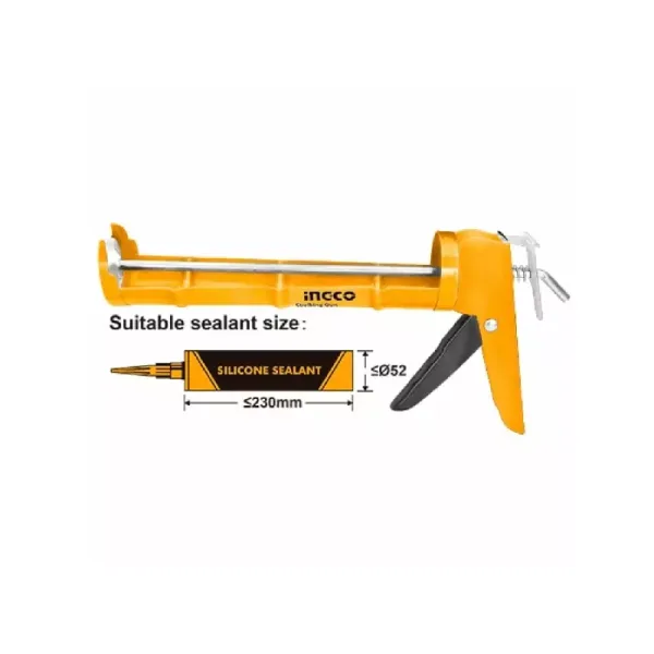 Ingco Caulking Gun 0.8mm HCG0309