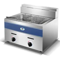 Nadstar Deep Fryer Gas 17L 2 Side HGF72