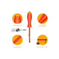 Ingco 6pcs Insulated Hand Tools Set, VDE/GS Certified HKIST3061