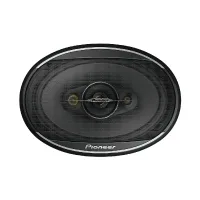 Pioneer Speaker, 6" X 9" 4 Way Speaker Set, 90W RMS, Open & Smooth Sound Concept, Carbon and Mica Reinforced Cone, 92 dB Sensitivity, Impedance 4Ω TS-A6968S