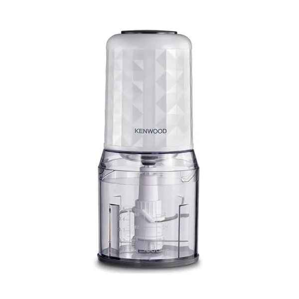 Kenwood Chopper 0.8l Plastic Bowl 400w Chp40.000wh - Stainless Steel Blades 2 Speeds With Pulse Ice Crush Powerful Motor