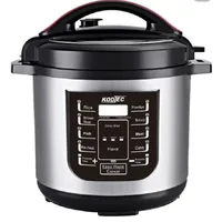 Kodtec Digital Electric Pressure Cooker High-Power Smart Cooker 1300W, Professional 13-in-1 Silver Multi-Cooker with Adjustable Pressure & Stainless Steel Pot KT-168DEP