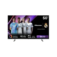 Hisense 50" QLED UHD 4K Smart TV with Dolby Vision & Atmos, 4K AI Upscaler, Quantum Dot Colour, Voice Control, VIDAA 50Q6Q
