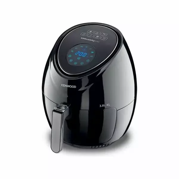 Kenwood Airfryer 3.8l Digital Touch Screen 4 in 1 Fry, Grill, Roast and Bake 1500w Hfp30.000bk - 60 Mins Timer With Rosting Function Adjustable Temperature Touch Screen Display Auto Shut Off