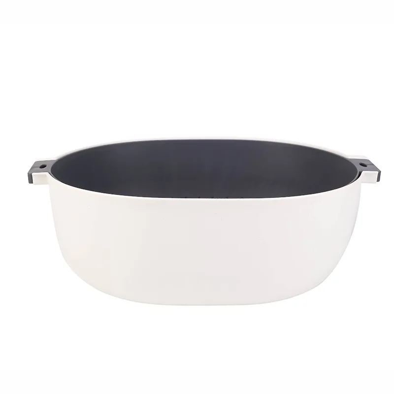 Nadstar Strainer With Basket 22x30 CM Multipurpose Kitchen Vegetable & Fruits Washing Basket - 2 in 1 Strainer + Basket 8027