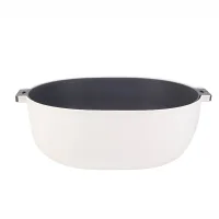 Nadstar Strainer With Basket 22x30 CM Multipurpose Kitchen Vegetable & Fruits Washing Basket - 2 in 1 Strainer + Basket 8027