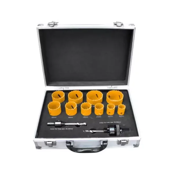 Ingco 12pcs Bi-Metal Hole Saw Set with Case AKH0121