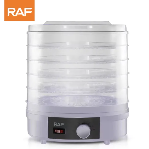 RAF Fruit Dehydrator 5 Trays 350W, Adjustable Temperature, Simple Operation R.6801 2 RAF Fruit Dehydrator 5 Trays 350W, Adjustable Temperature, Simple Operation R.6801
