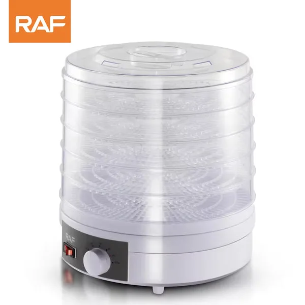 RAF Fruit Dehydrator 5 Trays 350W, Adjustable Temperature, Simple Operation R.6801 3 RAF Fruit Dehydrator 5 Trays 350W, Adjustable Temperature, Simple Operation R.6801
