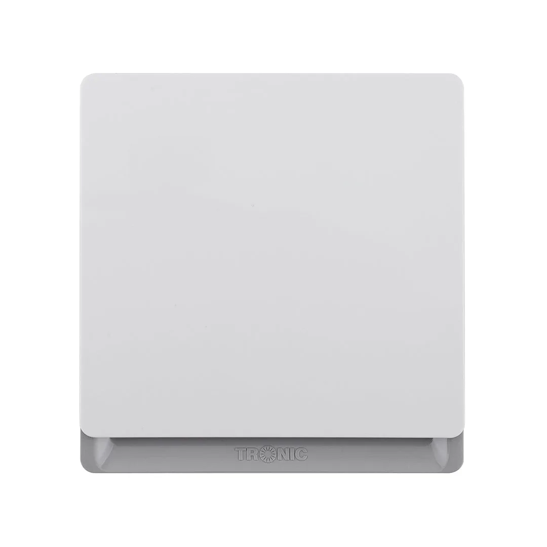 Tronic Ivory Blanking Plate - Screwless Design