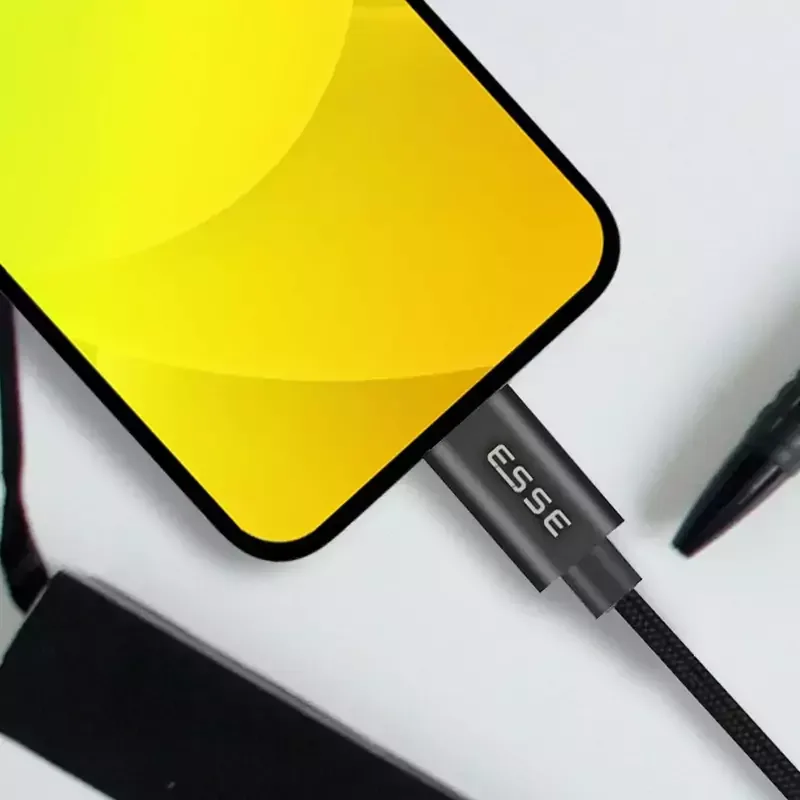 Esse Dyro 3in1 (Lightning+Type C+Micro-USB) Cable 1m ECB-USB37095