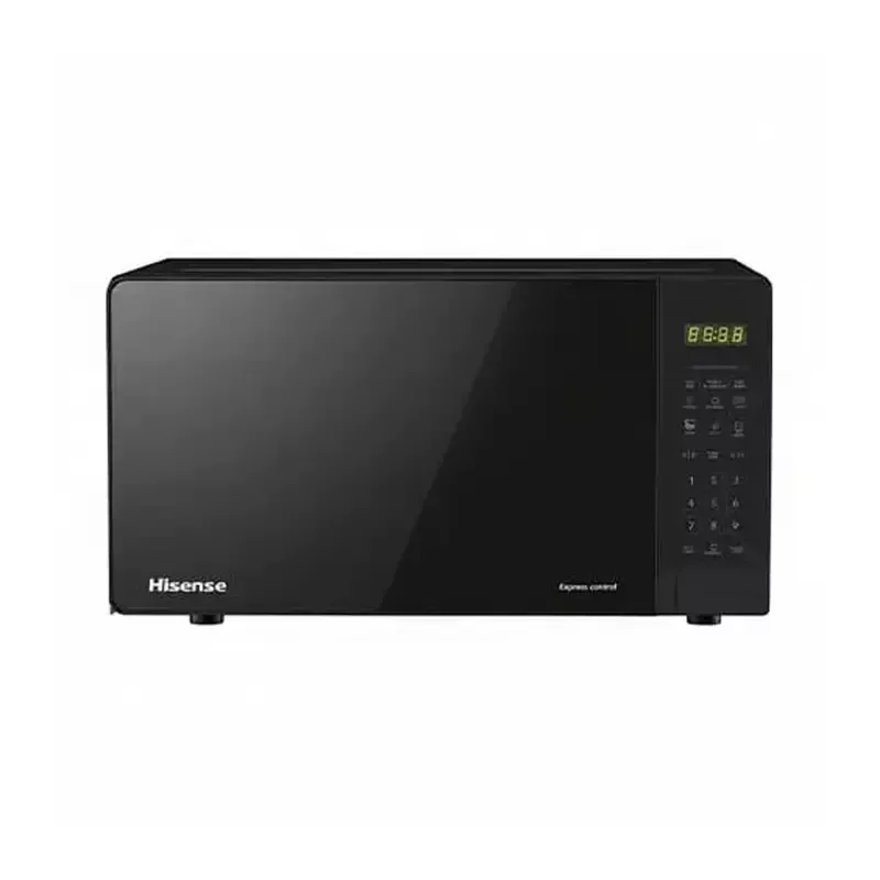 Hisense Digital Microwave Oven 20L Touch Display, Push Button Door, Multi Power Levels & Defrost Function H20MOWS15