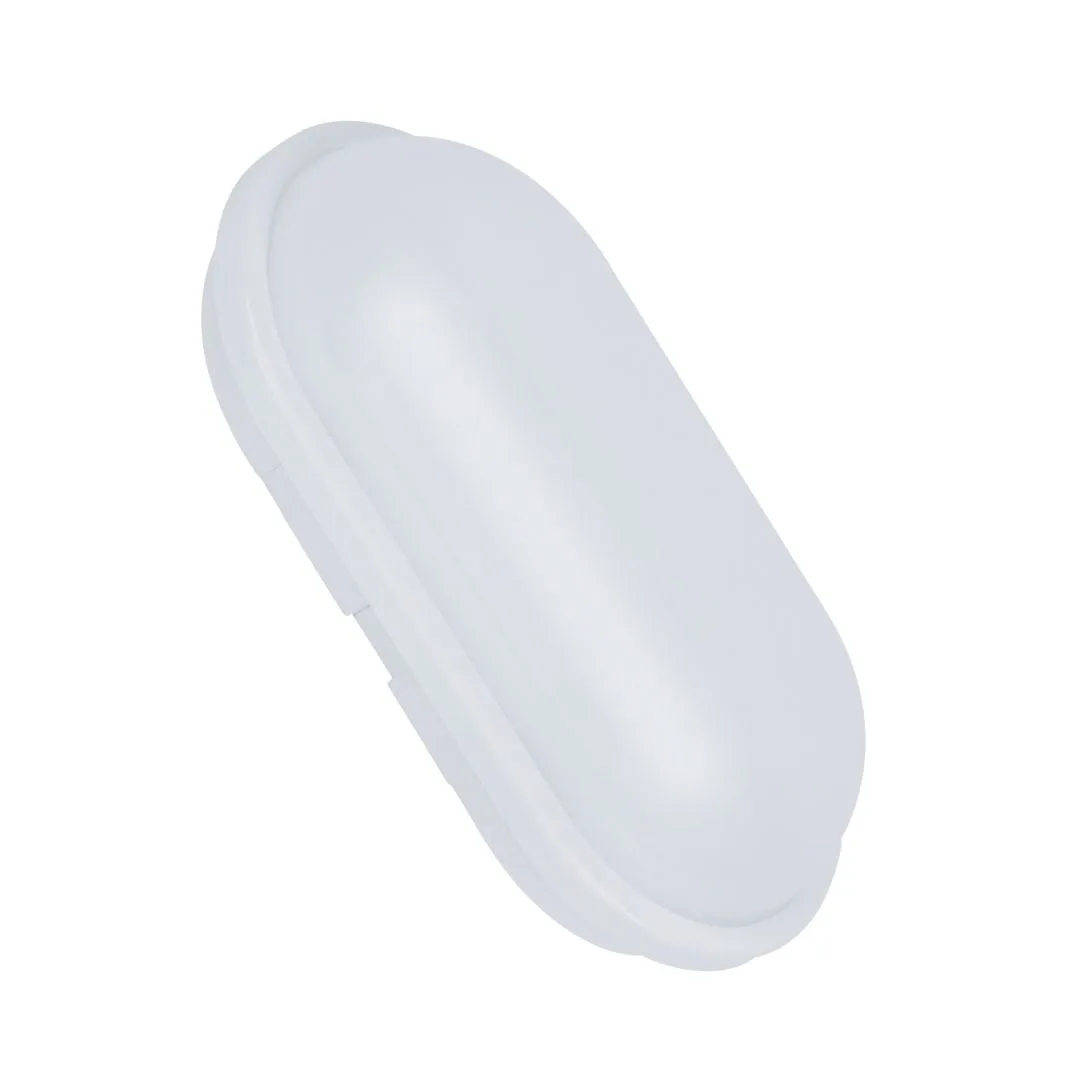 Tronic 15W IP54 Oval LED Ceiling Light - Surface Mounted Bulkhead Light