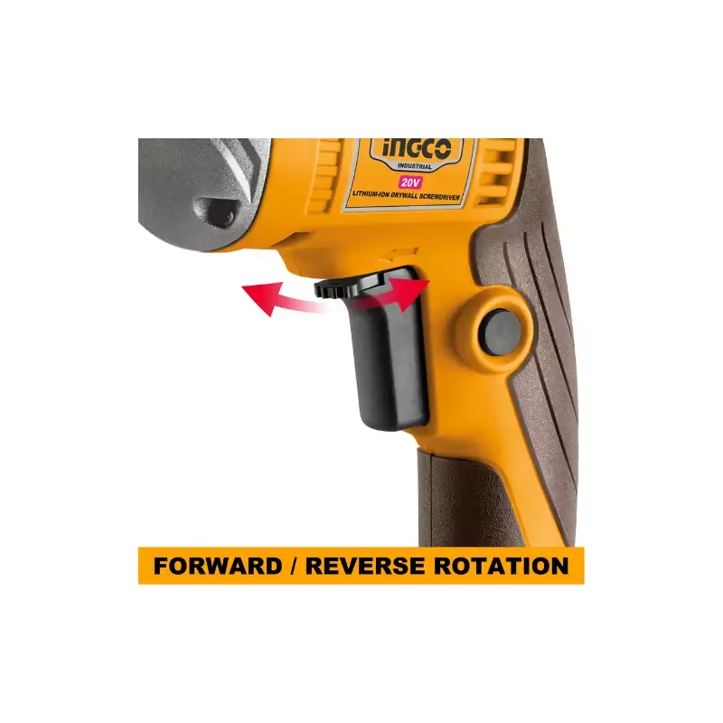 Ingco Cordless Drywall Screwdriver 20V with Battey & Charger CDSLI204200
