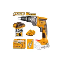 Ingco Cordless Drywall Screwdriver 20V with Battey & Charger CDSLI204200