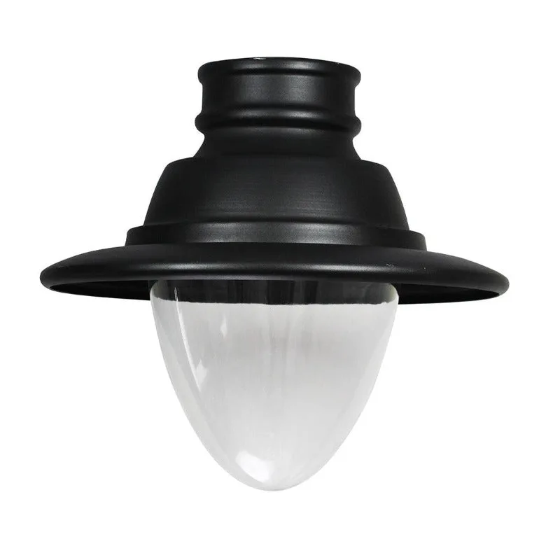 Tronic Black Garden Light Without Pole
