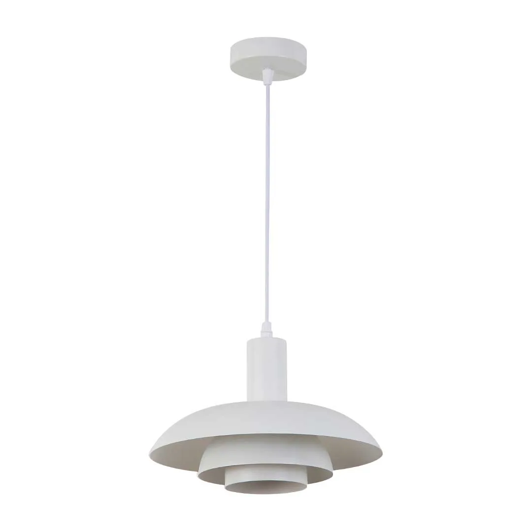 Tronic Modern Scandinavian White Dome Pendant Light