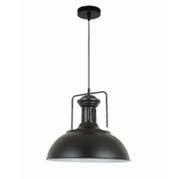 Tronic Black Retro Industrial Pendant