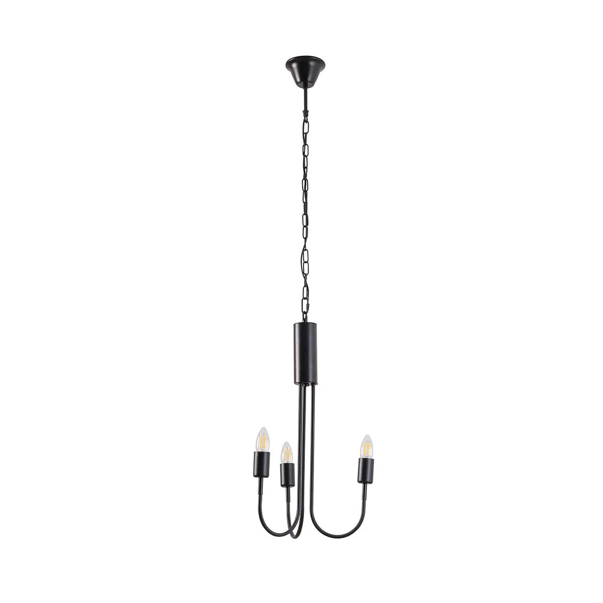 Tronic Iron Wall Lamp Black 3XE27 Black