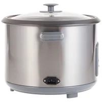 Kenwood Rice Cooker 2.8l Keep Warm Function Teflon Coated Pot 1000w Rcm71.000ss - Glass Lid Non Stick Stainless Steel Removable Cooking With Steam Basket Pot Indicator Lights