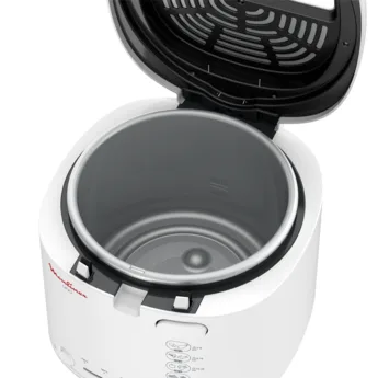 Moulinex Deep Fryer 1kg/1.8L Capacity 1470W Adjustable Thermostat White AF203127