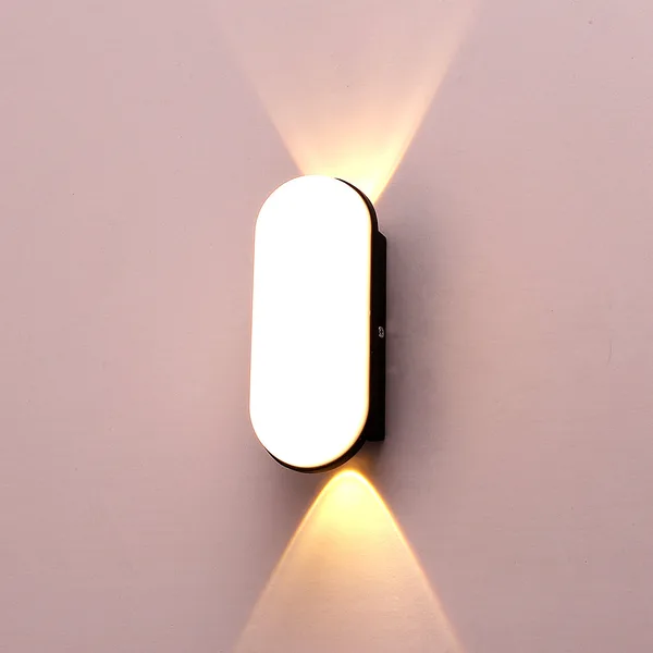 Tronic 7W LED Outdoor Wall Light - IP54 Warm White