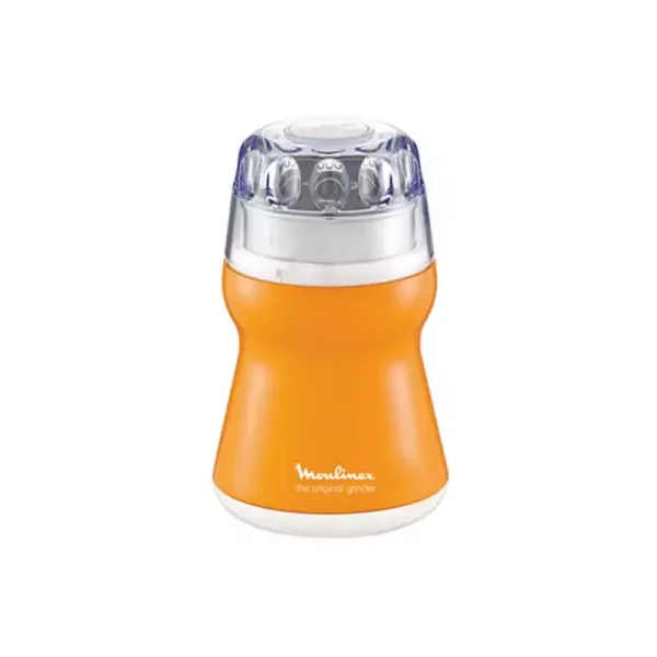 Moulinex Coffee Grinder Orange 180W 50gm No Filter AR110O27