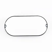Tronic Black Oval LED Bulkhead 18 Watts - Day Light