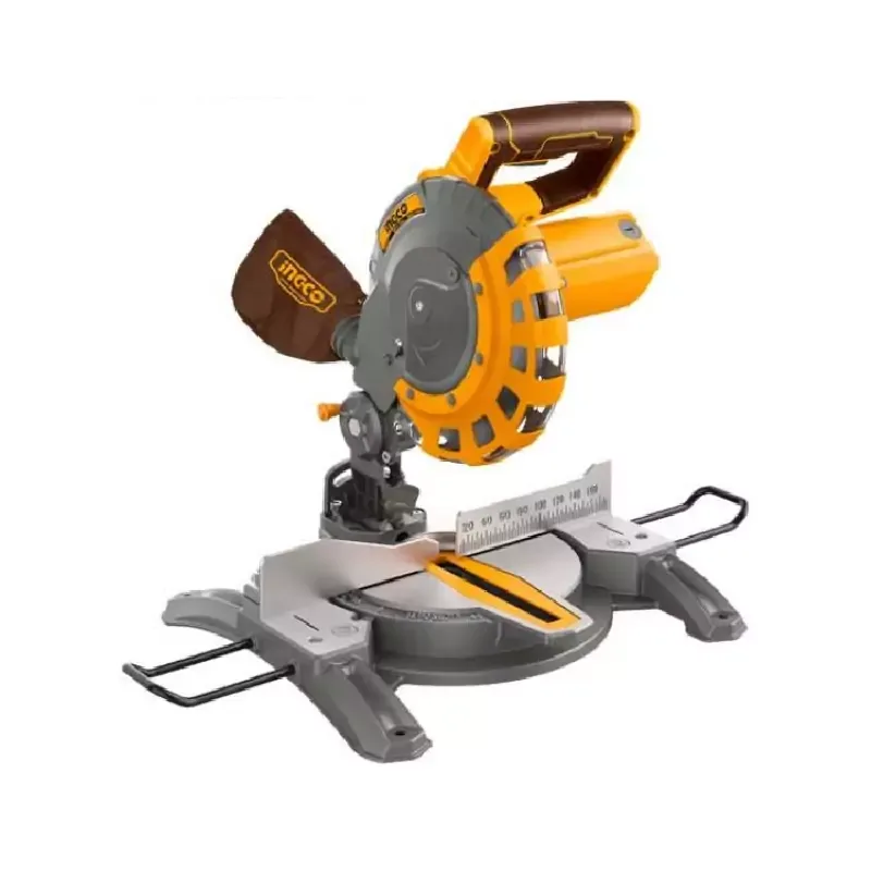 Ingco Mitre Saw 1400W with Carbon Brushes, Extension Bars, TCT Blade & Dust Bag BMS14007