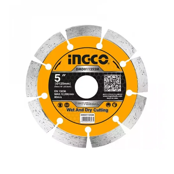 Ingco Dry Diamond Disc 125mm/5" DMD011252M