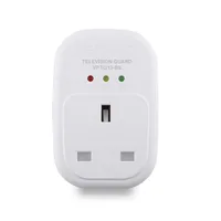 Tronic 13A Television Guard White