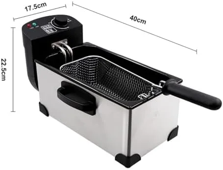 Delsa Stainless Steel Deep Fryer 2000W 3.5L DF635