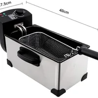 Delsa Stainless Steel Deep Fryer 2000W 3.5L DF635