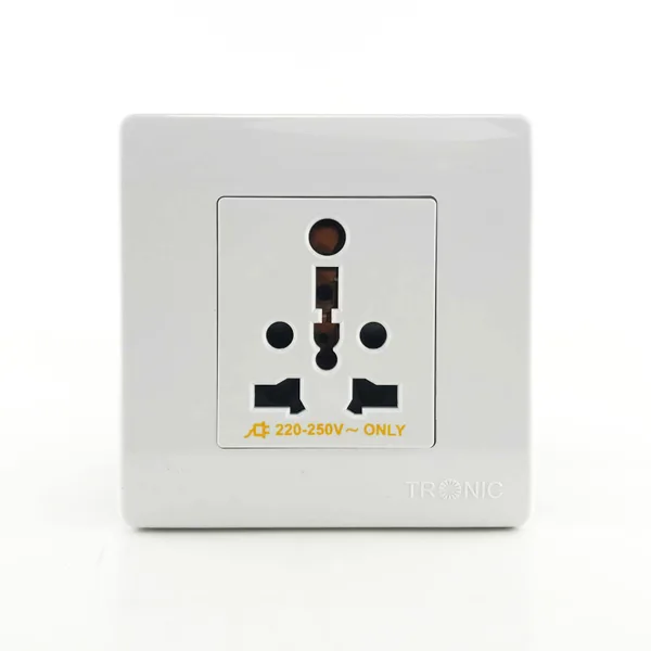 Tronic Single Universal Switch Socket
