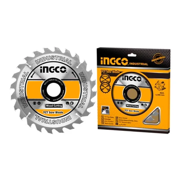 Ingco TCT Saw Blade for Wood Cutting 60T TSB125423