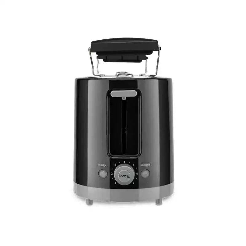 Decakila Toaster 4 Slice 1400W Black 7 Setting Browning Color KETS011B