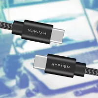 Hyphen Type C to Type C Fast Charging Cable 60W 2m HCB-C260W1789