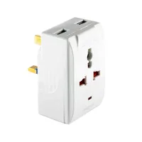 Tronic Multiplug with 2 x USB 13Amps 3 Pin